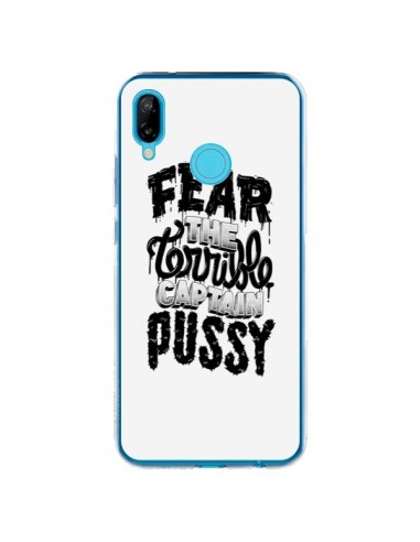Coque Huawei P20 Lite Fear the terrible captain pussy - Senor Octopus