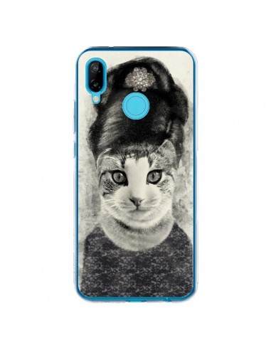 Coque Huawei P20 Lite Audrey Cat Chat - Tipsy Eyes