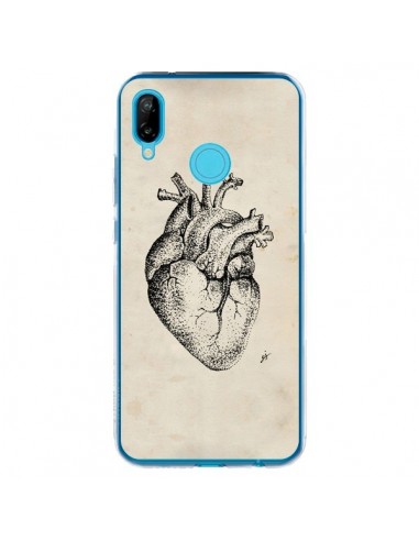 Coque Huawei P20 Lite Coeur Vintage - Tipsy Eyes