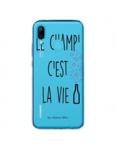 Coque Huawei P20 Lite Le Champ, c'est la Vie Transparente...