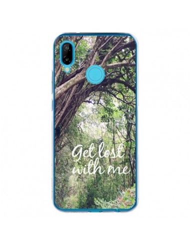 Coque Huawei P20 Lite Get lost with him Paysage Foret Palmiers - Tara Yarte