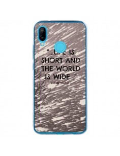 Coque Huawei P20 Lite Life is short Foret - Tara Yarte