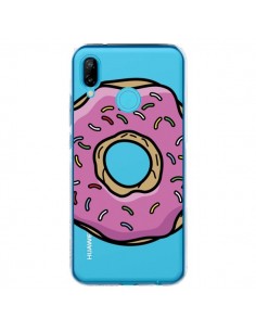 Coque Huawei P20 Lite Donuts Rose Transparente - Yohan B.