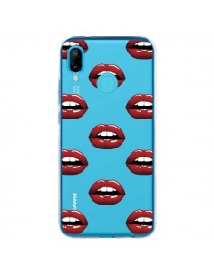 Coque Huawei P20 Lite Lèvres Rouges Lips Transparente -...