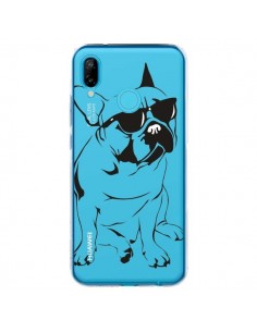 Coque Huawei P20 Lite Chien Bulldog Dog Transparente -...