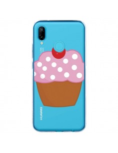 Coque Huawei P20 Lite Cupcake Cerise Transparente - Yohan B.