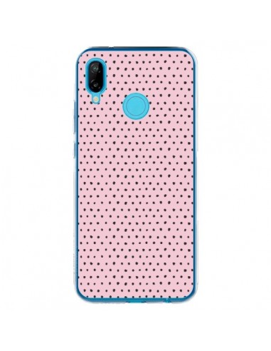 Coque Huawei P20 Lite Artsy Dots Pink - Ninola Design
