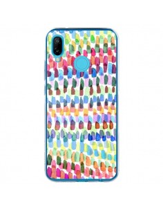 Coque Huawei P20 Lite Artsy Strokes Stripes Colorful -...