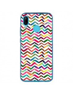 Coque Huawei P20 Lite Chevron Stripes Multicolored -...