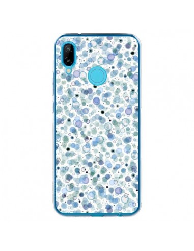 Coque Huawei P20 Lite Cosmic Bubbles Blue - Ninola Design