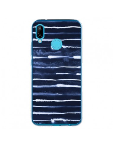 Coque Huawei P20 Lite Electric Lines Navy - Ninola Design