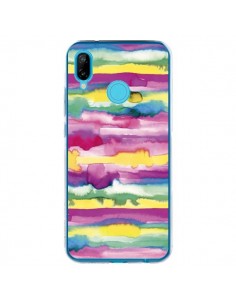 Coque Huawei P20 Lite Gingham Vichy Pink - Ninola Design