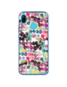 Coque Huawei P20 Lite Gradient Tropical Color Lines -...