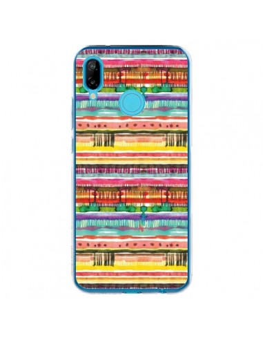 Coque Huawei P20 Lite Ink Dust Blue - Ninola Design