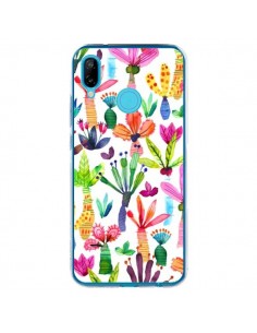 Coque Huawei P20 Lite Overlapped Watercolor Dots - Ninola...