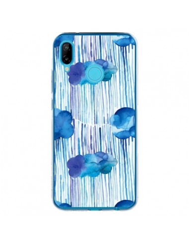 Coque Huawei P20 Lite Rain Stitches Neon - Ninola Design