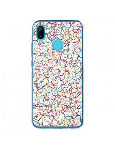 Coque Huawei P20 Lite Water Drawings White - Ninola Design