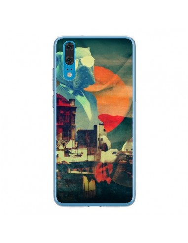 Coque Huawei P20 Abracadabra Magicien Chien Lapin - Ali Gulec