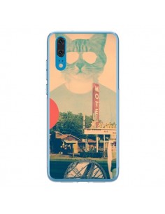 Coque Huawei P20 Chat Fashion The Cat - Ali Gulec