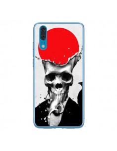 Coque Huawei P20 Splash Skull Tête de Mort - Ali Gulec