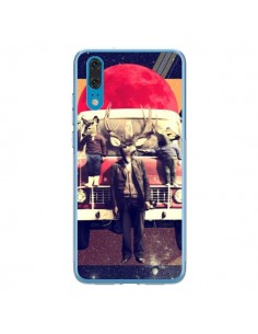 Coque Huawei P20 Cerf Le Camion - Ali Gulec