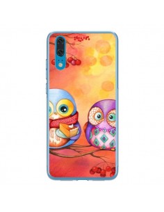 Coque Huawei P20 Chouette Arbre - Annya Kai