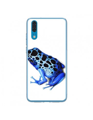 Coque Huawei P20 Grenouille Bleue - Annya Kai