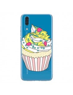 Coque Huawei P20 Cupcake Dessert Transparente - Asano...