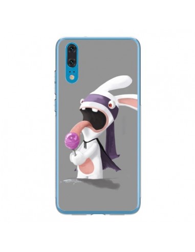 Coque Huawei P20 Lapin Crétin Sucette - Bertrand Carriere