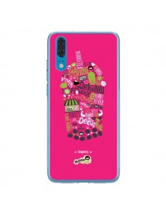 Coque Huawei P20 Bubble Fever Original Flavour Rose -...