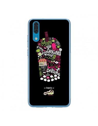 Coque Huawei P20 Bubble Fever Original Flavour Noir - Bubble Fever