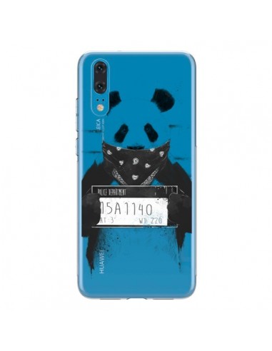 Coque Huawei P20 Bad Panda Transparente - Balazs Solti