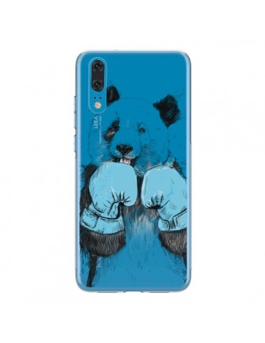 Coque Huawei P20 Winner Panda Gagnant Transparente - Balazs Solti