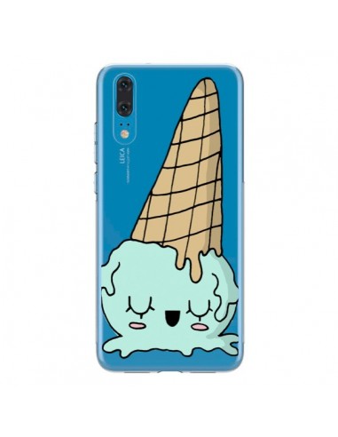 Coque Huawei P20 Ice Cream Glace Summer Ete Renverse Transparente - Claudia Ramos