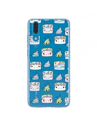 Coque Huawei P20 Licorne Unicorn Cute Swag Transparente - Claudia Ramos