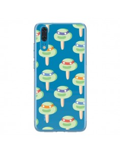 Coque Huawei P20 Tortues Ninja Tortle Transparente -...