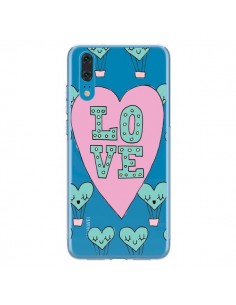 Coque Huawei P20 Love Nuage Montgolfier Transparente -...