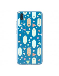 Coque Huawei P20 Arrow Fleche Azteque Transparente -...