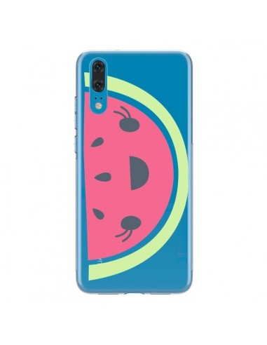 Coque Huawei P20 Pasteque Watermelon Fruit Transparente - Claudia Ramos