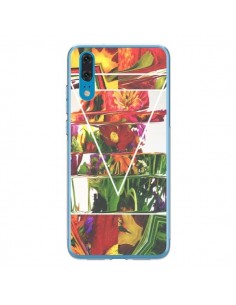 Coque Huawei P20 Facke Flowers Fleurs - Danny Ivan
