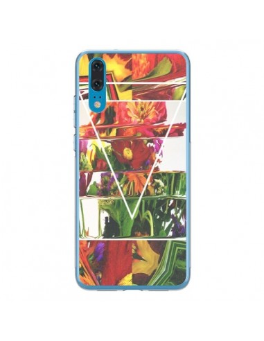 Coque Huawei P20 Facke Flowers Fleurs - Danny Ivan