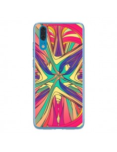 Coque Huawei P20 Veins Veines Azteque Vagues - Danny Ivan