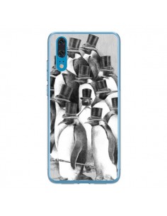 Coque Huawei P20 Pingouins Gentlemen - Eric Fan