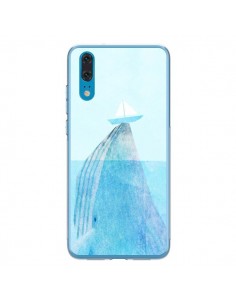 Coque Huawei P20 Baleine Whale Bateau Mer - Eric Fan