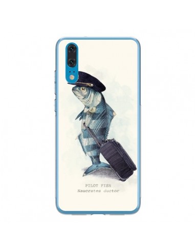 Coque Huawei P20 The Pilot Fish Poisson Pilote - Eric Fan