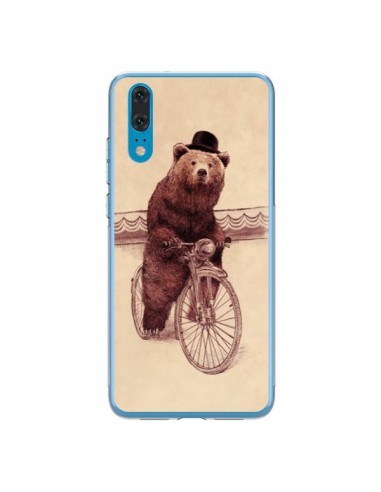 Coque Huawei P20 Ours Velo Barnabus Bear - Eric Fan