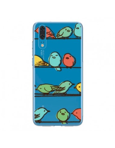 Coque Huawei P20 Oiseaux Birds Transparente - Eric Fan