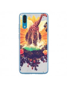 Coque Huawei P20 Girafflower Girafe - Eleaxart
