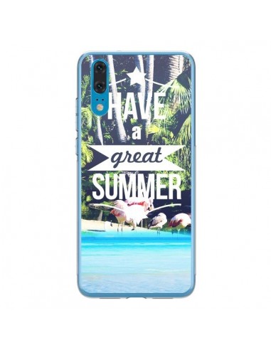 Coque Huawei P20 Have a Great Summer Eté - Eleaxart
