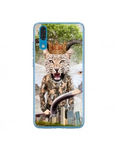 Coque Huawei P20 Hear Me Roar Leopard - Eleaxart